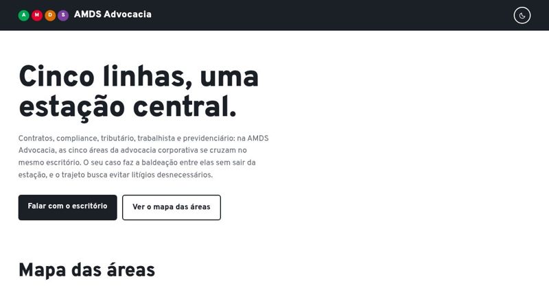 Primeira tela da proposta Metrô