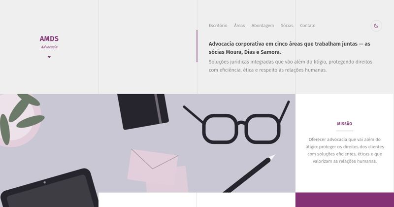Primeira tela da proposta Mosaico