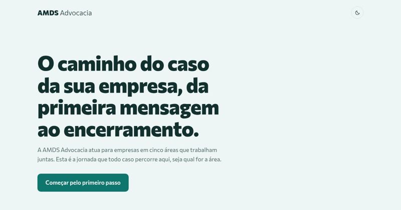 Primeira tela da proposta Jornada