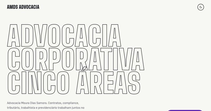 Primeira tela da proposta Contorno