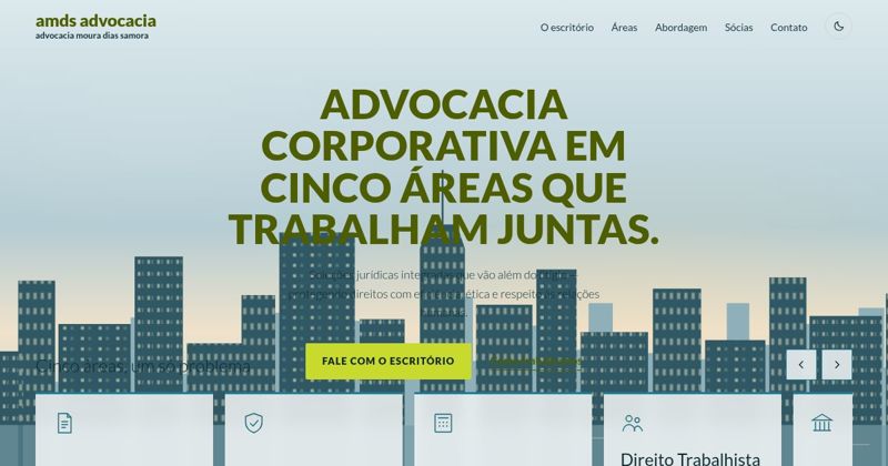 Primeira tela da proposta Horizonte