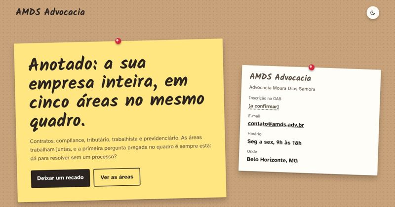 Primeira tela da proposta Mural