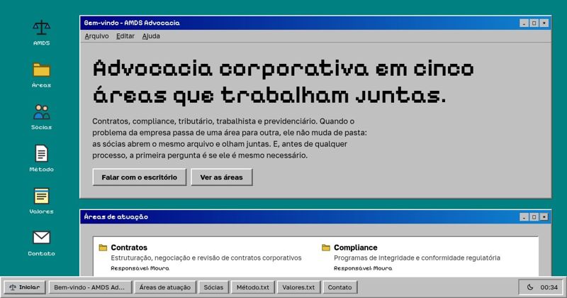 Primeira tela da proposta Janelas
