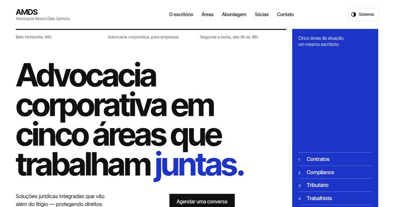 Primeira tela da proposta Suíço