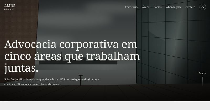 Primeira tela da proposta Fachada